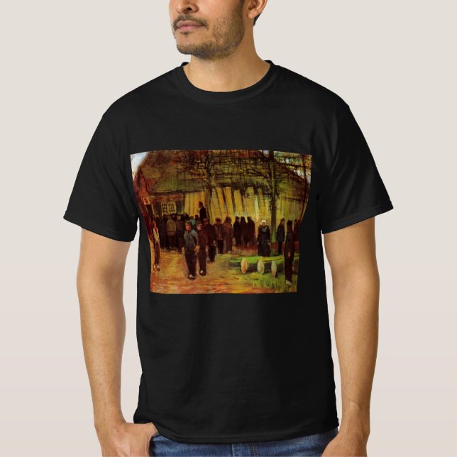 Camiseta Venta de madera por Vincent van Gogh (Anverso)