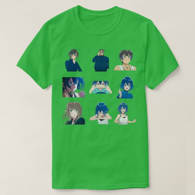 Camiseta VENTA Shiroi Suna no Aquatope Pack (Diseño del anverso)