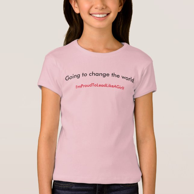 Camiseta ¡Ventaja con su convicción! (Anverso)