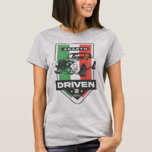 CAMISETA VENTAJA CONDUCIDA PARA GANAR LA CARRERA DE ABARTH