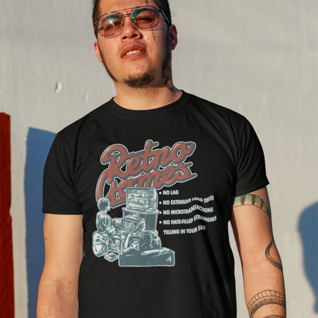 Camiseta Ventajas del videojuego retro (Subido por el creador)