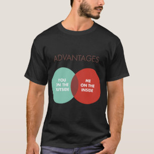 Camiseta Ventajas para ambos lados