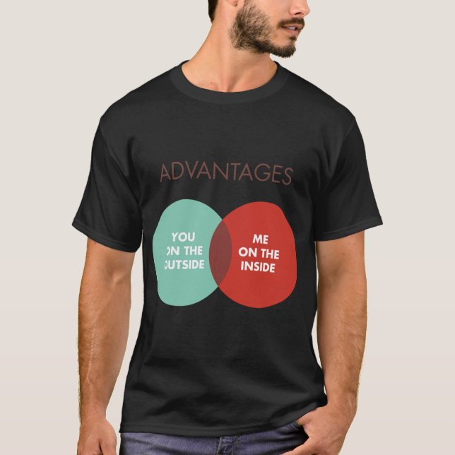 Camiseta Ventajas para ambos lados (Anverso)