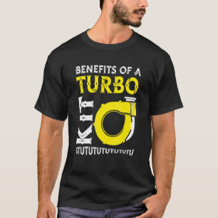 Camiseta Ventajas Para Los Hombres De Un Turbo Kit Turbo Ch