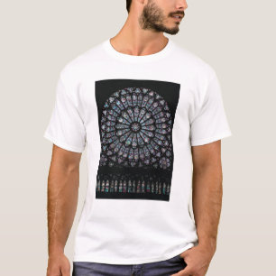 Camiseta Ventana color de rosa del transept del norte