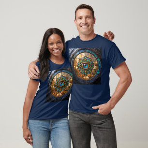 Camiseta Ventana de ojo de buey rústica Tercer Ojo