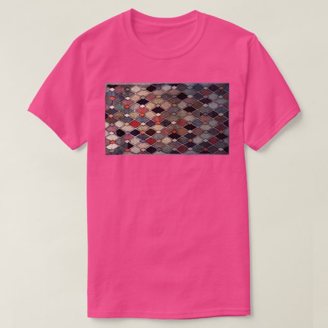 CAMISETA VENTANA DE VIDRIO DE ESTILO MEDIEVAL GOTHIC (Diseño del anverso)