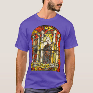 Camiseta Ventana de vidrio manchado 1 de