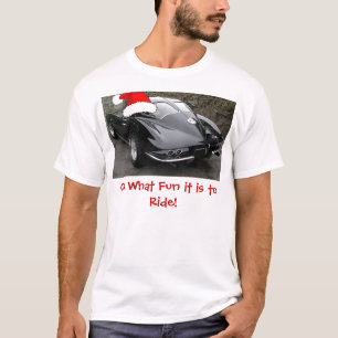 Camiseta Ventana dividida de Corvette de navidades