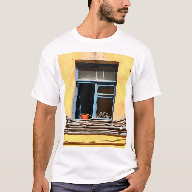 Camiseta Ventana en San Petersburgo (Anverso)