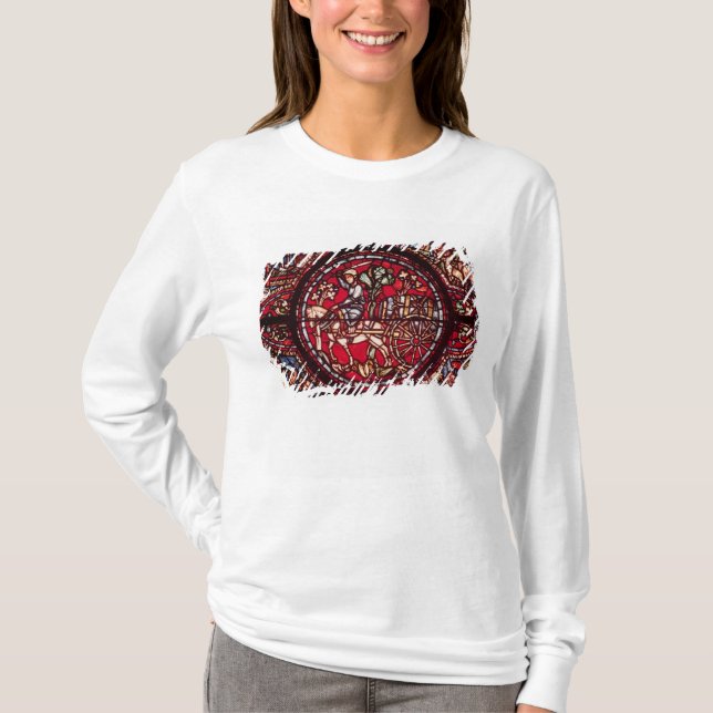Camiseta Ventana que representa a un comerciante de vino (Anverso)