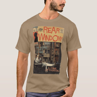 Camiseta Ventana Trasera Alfred Hitchcock Comic Libro Arte