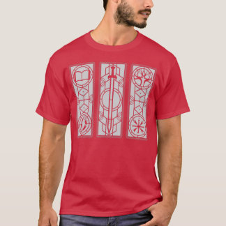 Camiseta Ventanas de biblioteca