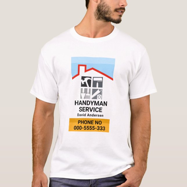 Camiseta Ventanas especiales del techo del hogar creativo (Anverso)