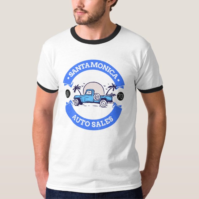 Camiseta Ventas Automáticas de Santa Mónica (Anverso)