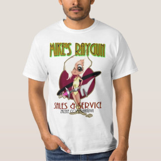 Camiseta Ventas y servicio de Raygun de los micrófonos