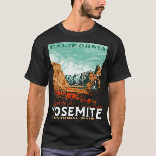 Camiseta Ventilación estilo WPA del Parque Nacional Retro Y