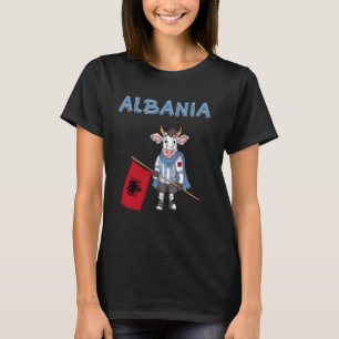 Camiseta Ventilador albanés de la vaca Albania
