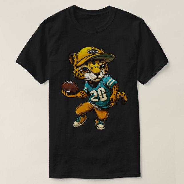 Camiseta Ventilador americano Jaguars (Diseño del anverso)