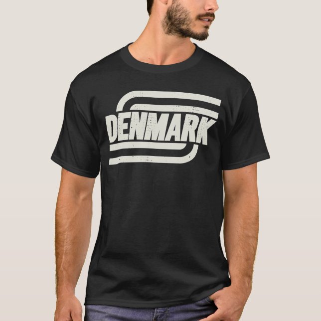 Camiseta Ventilador danés de souvenirs de fútbol (Anverso)