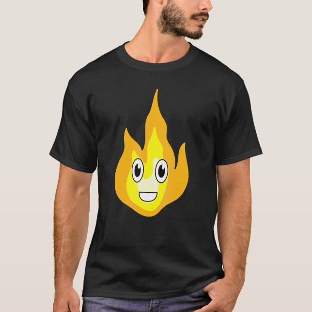 Camiseta Ventilador de arte satónico con pinturas de calcif (Anverso)