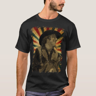 Camiseta Ventilador de aspecto retro fotográfico de Saddles