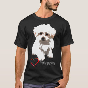 Camiseta Ventilador De Cachorros De Perro De Malta
