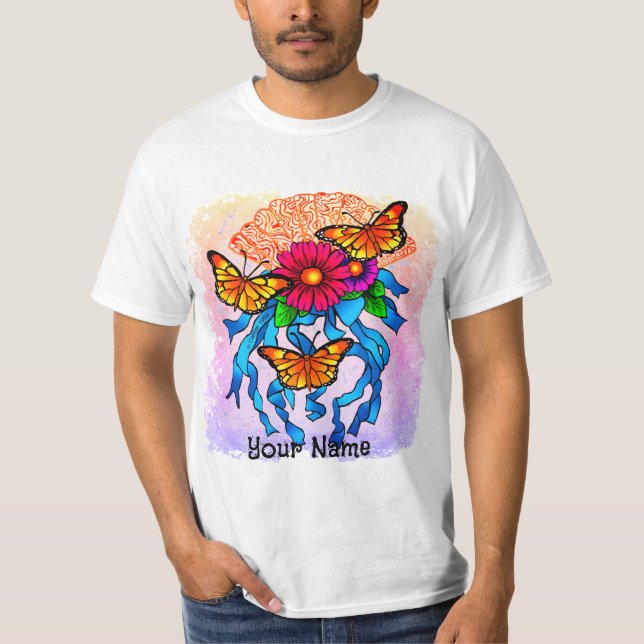Camiseta Ventilador de flores (Anverso)
