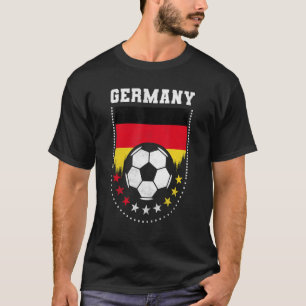 Camiseta Ventilador de fútbol de bandera de Alemania