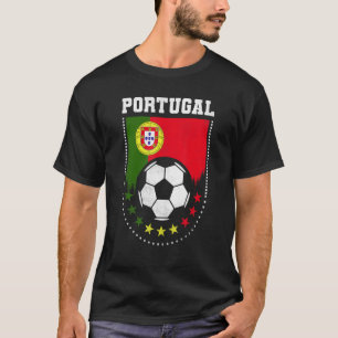 Camiseta Ventilador de fútbol de Bandera de Portugal