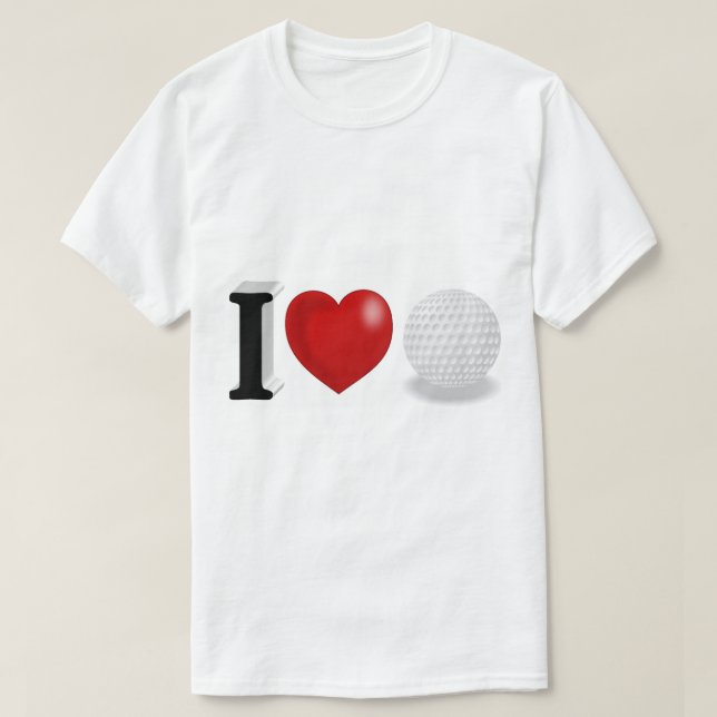 Camiseta Ventilador de golf (Diseño del anverso)