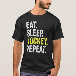 Camiseta Ventilador de hockey sobre hielo de repetición de