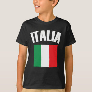 Camiseta Ventilador de la bandera italiana de Italia