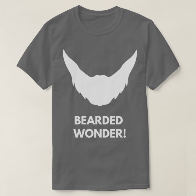 Camiseta Ventilador de la barba de la barba de las maravill (Diseño del anverso)