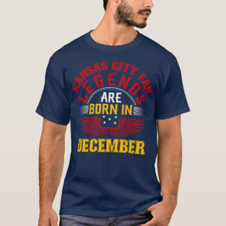 Camiseta Ventilador de la ciudad de Kansas Diciembre sacudi