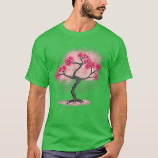 Camiseta Ventilador de la cultura japonesa Sakura Tree