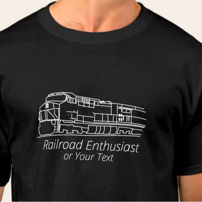 Camiseta Ventilador de la locomotora del tren diesel Entusi (Subido por el creador)