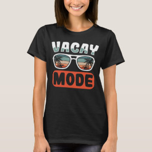 Camiseta Ventilador de la playa de Getaway de crucero en mo