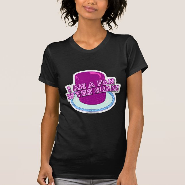 Camiseta Ventilador de la salsa de arándanos de Cran (Anverso)