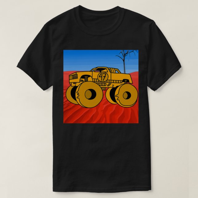 Camiseta Ventilador de los camiones grandes (Diseño del anverso)