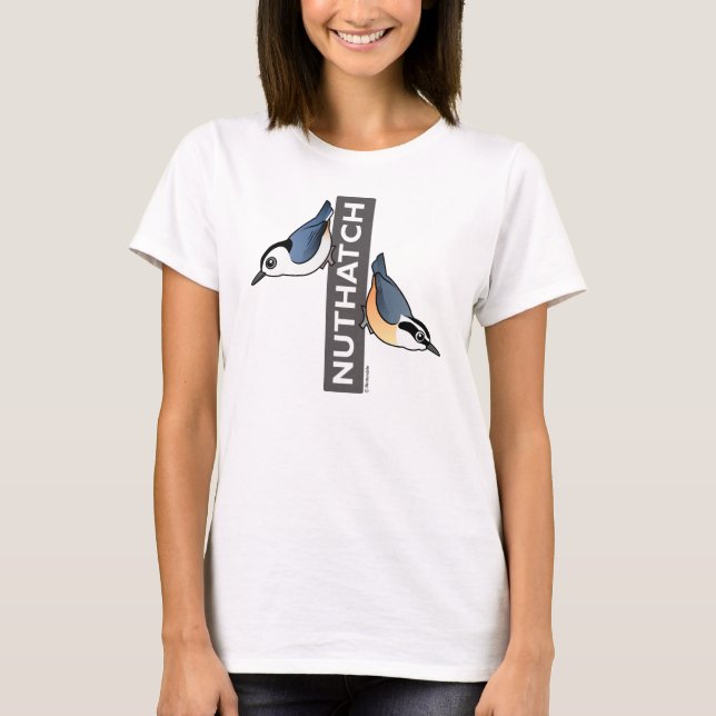 Camiseta Ventilador de nuthatch (Anverso)