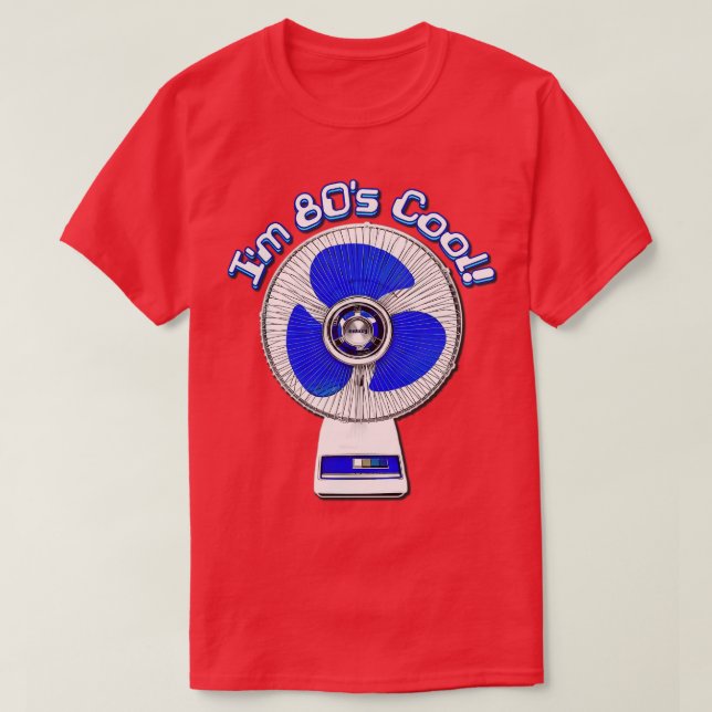 Camiseta Ventilador de oscilación retro de Guay de los años (Diseño del anverso)