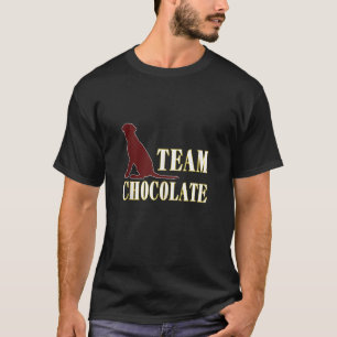 Camiseta Ventilador de perro recuperador de chocolate V2
