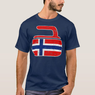 Camiseta Ventilador de piedra de curvatura de la bandera de