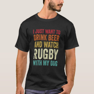 Camiseta Ventilador De Rugby Y Mi Perro