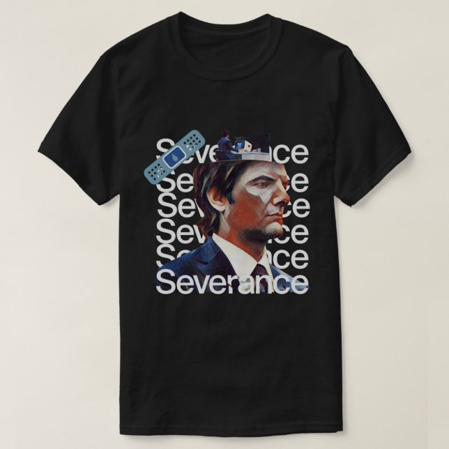 Camiseta Ventilador de severancia Ruptura de gravedad (Diseño del anverso)