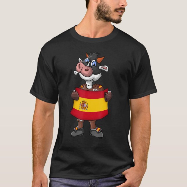 Camiseta Ventilador de vacas en España (Anverso)