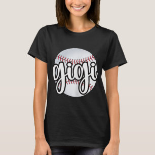 Camiseta Ventilador del béisbol Gigi De Béisbol Orgullosa A