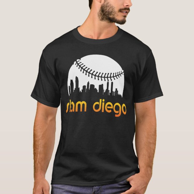 Camiseta Ventilador del béisbol Slam Diego (Anverso)