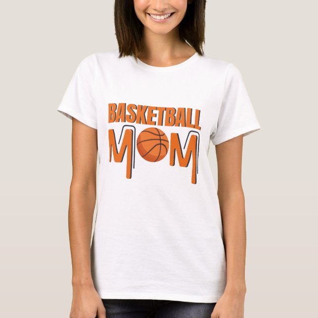 Camiseta Ventilador del Deporte de la Madre del Baloncesto (Anverso)